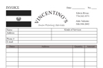 Vincentino invoice